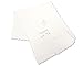 Baby Christening Shawl White/Silver With Embroidery and Applique - 100% Cotton