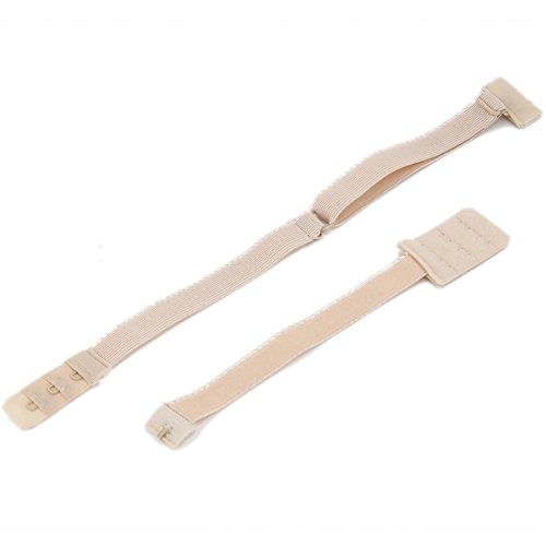 Preisvergleich Produktbild KingNew Low Back BH-Träger rückenfreie, Adapter, Verlängerung, Khaki