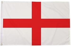 FLAGTEX Flagmax St George England Flag – English Cross of St George Flag (5ft x 3ft (150cm x 90cm))
