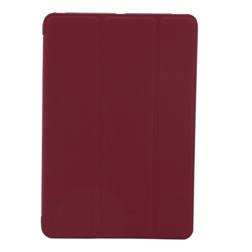 V7 TAM37RED-2E Ultra Slim Folio Etui-Schutz mit Standoption f  r Apple iPad mini rot
