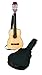 Price comparison product image Bontempi Wooden Guitar with Shoulder Strap and Bag, 75 cm