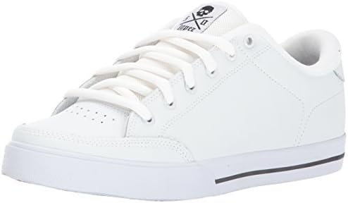 C1RCA Mens AL50 Adrian Lopez Lightweight Insole Skate Shoe, White/Black, 9 UK