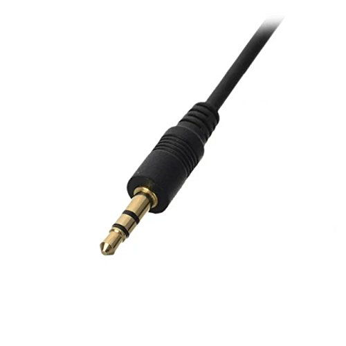 Goliton Medien In AMI MDI zu Stereo 3.5mm Audio & USB-C Aux Adapter Kabel für Auto VW AUDI 2014 A4 A6 Q5 Q7 – Schwarz - 4