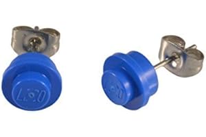 VAULT 101 LIMITED LEGO® 1x1 Round Ear Stud - Blue