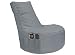 Produktbild Sitzsack Gaming Chair Loung Möbel Sitzkissen Sessel Stuhl (Grau, XXXL)