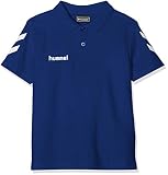 Logotipo impreso en el pecho. hummel HMLGO Kids Cotton Polo Camisa, Infantil, True Blau, 164