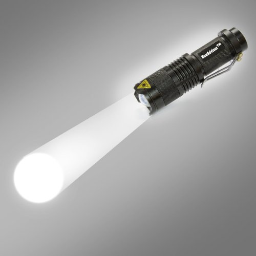 NowAdvisor®Mini 7W 300lm Cree LED Taschenlampe Einstellbarer Fokus Zoom Licht Lampe - 2