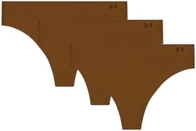 Under Armour Perizoma Elasticizzato da Donna, Confezione da 3, Marrone incenso - 600, XL