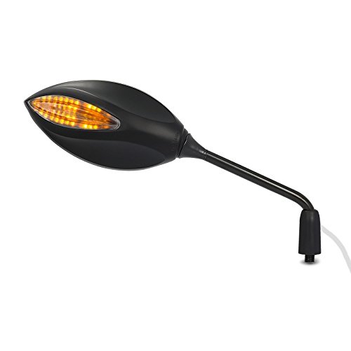 Motorrad Spiegel mit LED-Blinker Yamaha MT-125 14-16 (Paar) schwarz - 