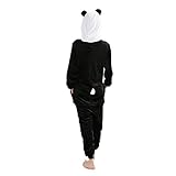 Mailanda Karneval Halloween Unisex Erwachsene Pyjama Tier Anime Cosplay Kost¨¹m Onesie Kigurumi Schlafanzug Nachtw?sche Overall Jumpsuit Hoodie Pyjamas mit mit Kapuze Pl¨¹schtier Kapuzenkost¨¹m -