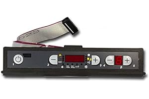 XODO STORE Tastiera display LED Micronova PF095 5 tasti, per stufe DAL ZOTTO - NORDICA EXTRAFLAME - OPERA