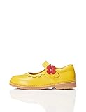 Cierre de velcro RED WAGON Merceditas con flor para Niñas, Amarillo (Yellow), 33 EU