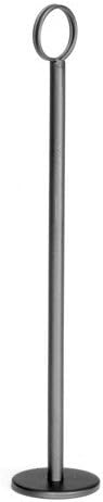 Tablecraft Black Number Stand with Flat Bottom 38cm-2PK
