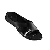  Arena - Chanclas de Material Sintético para Mujer Negro Negro Talla:39 UE