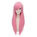 70cm Light Pink Long Synthetic Anime Women Lolita Straight Cosplay Wig