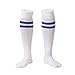 Produktbild VCB 1 Paar Sportsocken Fußball Baseball Fußball Overknee Knöchel Männer Frauen Socken - weiß