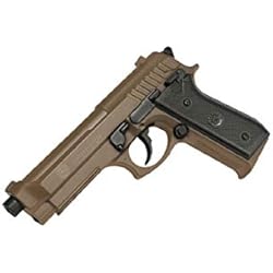 Cybergun Pistolet Taurus PT92 / M9 à Ressort culasse métal de couleur Désert Systéme Bax 0.5 Joules