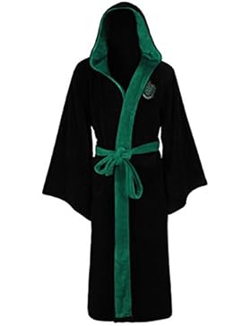 Harry Potter Slytherin Wizard Fleece Bademantel