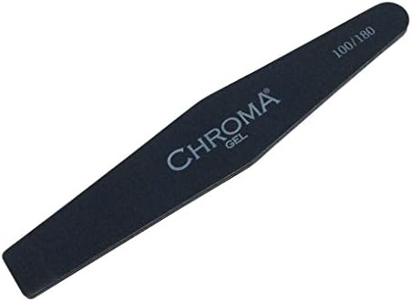 Chroma Gel Nail File 100 | 180 Grit Black