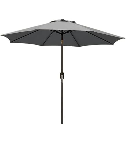 Base Per Ombrellone Da Giardino - Plastica Dura, Riempibile Con Acqua/Sabbia, 20L, Nero