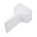 Produktbild UEETEK 100 Pcs 10 * 6 cm T Shape Plastic Plant Labels Signs (White)