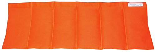 Preisvergleich Produktbild roggenkissen 20x60 orange Roggen Körnerkissen Wärmekissen