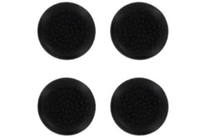 BABZ TECH 4 x schwarz TPU Schutz Daumen Grip Stick Kappe für Xbox 360 & One Controller