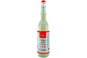 NARCISSUS Vinaigre de riz blanc JIA 600ml 4% China - Lot de 3 pièces