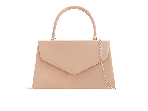 fi9® - Cartera de mano para mujer Beige color carne