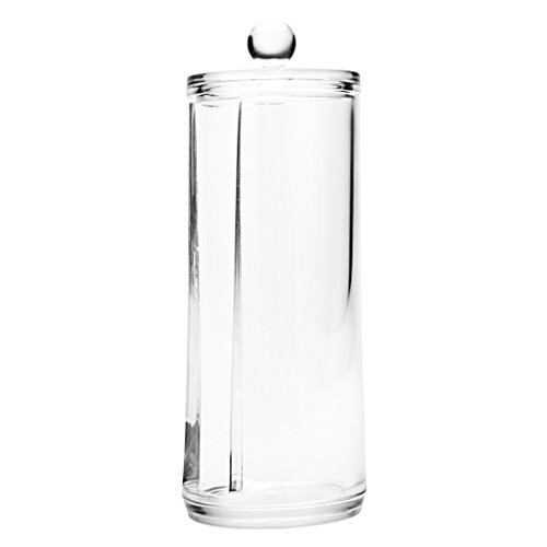 Oriskey Wattepadspender Wattepads Spender Kosmetik Make-up Pad Acryl Klar Behälter Halter Inhaber Box Aufbewahrung - 7