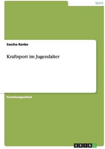 Kraftsport im Jugendalter