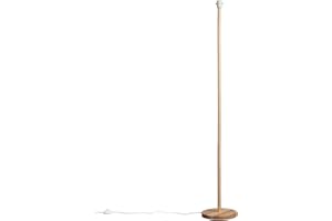 MiniSun | Modern Scandi Floor Lamp Base in a Light Wooden Finish | Floor Lamps & Torchieres, Home Décor & Improvement Essential