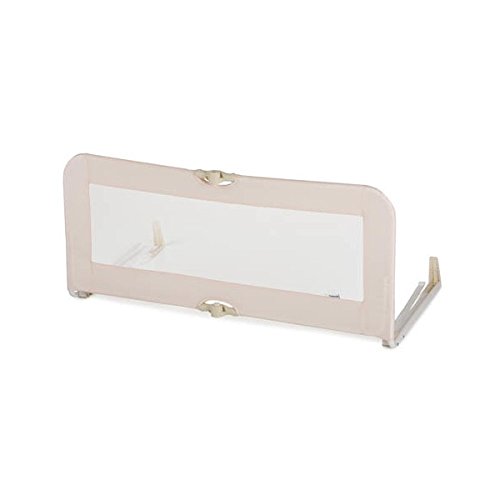 Hauck / Barrière de Lit Sleep N Safe Plus / pour bébés, enfants et adults / longueur de 108 cm et hauteur de 44 cm / pliable / pliace compact, beige