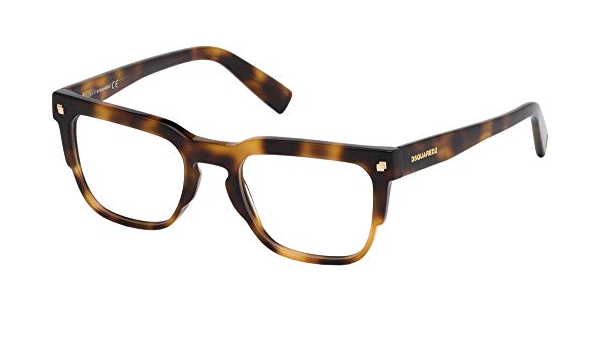 DSQUARED2 Occhiali da vista DQ 5274 HAVANA 51/20/145 unisex : Amazon.it:  Moda