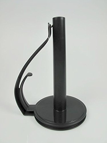 TUPPERWARE Küchenhelfer Halter Küchenrollen-Halter schwarz Küchenrollenhalter 8373