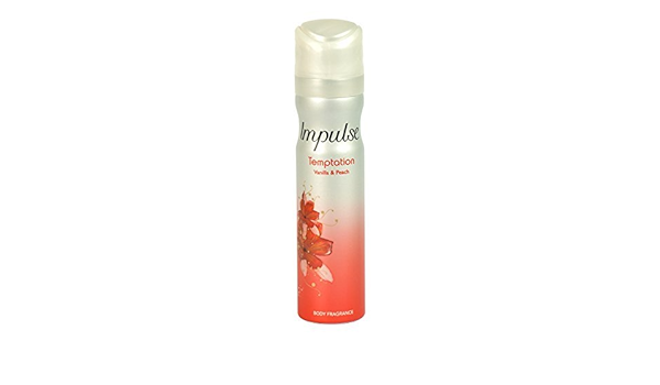 impulse temptation body spray