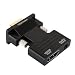 Produktbild HaiMa Für Hdmi to Vga Audio Adapter-Jet Black