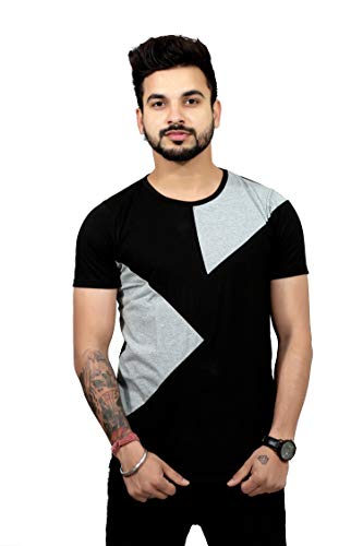 THE EG STORE Stylish Designer Round Neck Half Sleeve Cotton T Shirt for Mens RS.348 (56.00% Off) - Amazon