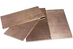 NICOLIE 1St. Beryllium Bronzeblech Plattenlänge 100Mm 200Mm Guillotine Schneidendicke 0,5-2Mm C17200 Für Diy Material - 100 x 200 x 1.0