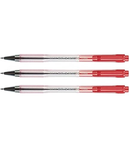 Pilot BPS Matic Kugelschreiber - Feine Spitze Blau, Blister Mit 3 Stück, Nachfüllbar & Einziehbar