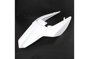 Oligei Coque AR Moto tun'r Compatible avec derbi Senda DRD Racing 11-/RCR/SMT 11- Blanc