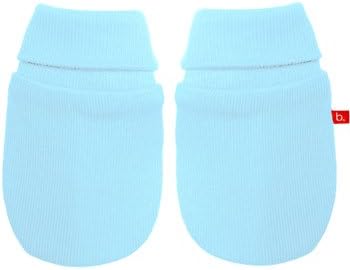 Baby Anti-Scratch Mittens - Oxygen Colour, One Size
