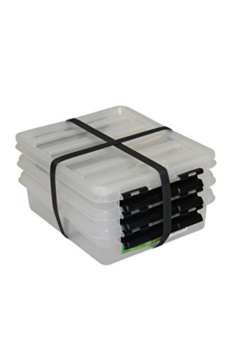 Orthex 35200703 3er Set Clipbox Smart Store Classic 1 Aufbewahrungsbox Plastik 21 x 17 x 6 cm, transparent - 2