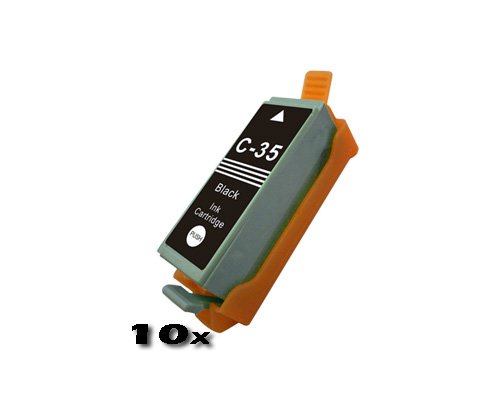 10 Druckerpatronen kompatibel für Canon Pixma iP100 V black - 2