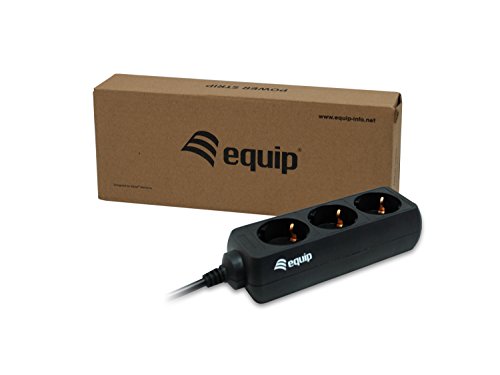 Equip Steckdosenleiste für USV 3-fach Euro Schuko 1,80 m, 333280 - 2