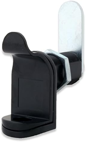 Padlockable Cam Lock 7840-US19, Black
