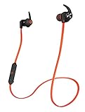 Los auriculares de silicona blanda permanecen seguros y cómodos en nuestros oídos incluso cuando el entrenamiento es duro