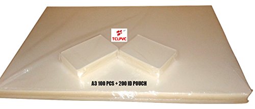 Tclpvc Triple profit pack Lamination Paper Pouch sheet For Laminator Lamination Machine A3 100 Sheets + 200 Pouches Id Card Size PRODUCT CODE 244 RS.1799 (82.00% Off) - Amazon Tclpvc Triple profit pack Lamination Paper Pouch sheet For Laminator Lamination Machine A3 100 Sheets + 200 Pouches Id Card Size PRODUCT CODE 244 RS.1799 (82.00% Off) - Amazon