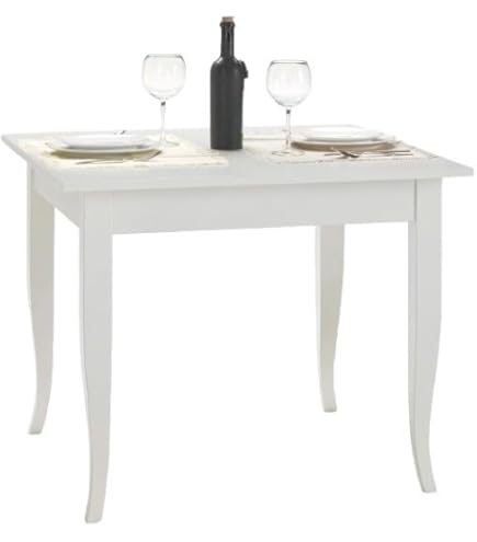 Tavolo Da Pranzo In Pino Massello Con Cassetto - 100x60 Cm, Altezza 75 Cm, Per Cucina O Sala Da Pranzo - Foto 8