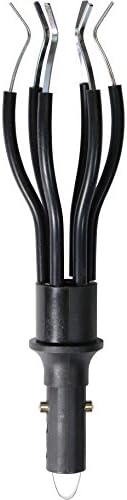 Unger Sticky Fingers Bulb Changer-UNGBS010, Black/Silver